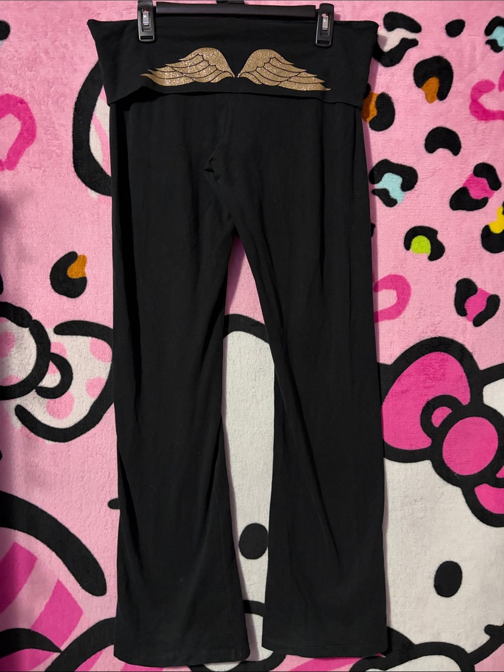 Victoria’s secret Fold over flare yoga pants